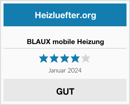  BLAUX mobile Heizung Test
