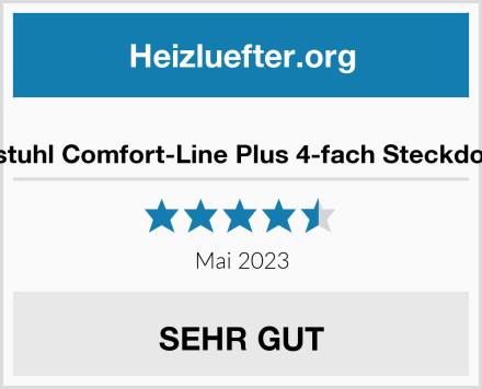  Brennenstuhl Comfort-Line Plus 4-fach Steckdosenleiste Test