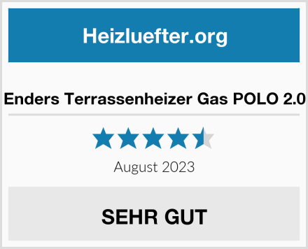  Enders Terrassenheizer Gas POLO 2.0 Test