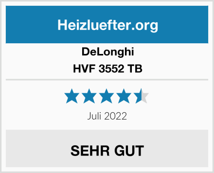 DeLonghi HVF 3552 TB Test