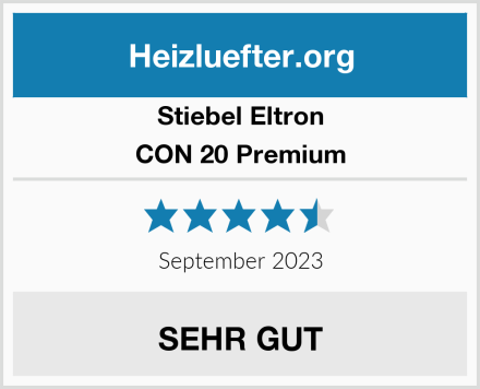 Stiebel Eltron CON 20 Premium Test