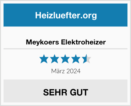  Meykoers Elektroheizer Test